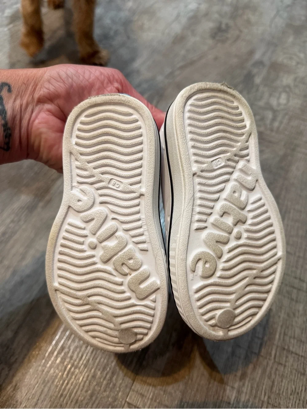 Native Shoes Kids White Slip-On Water Shoes